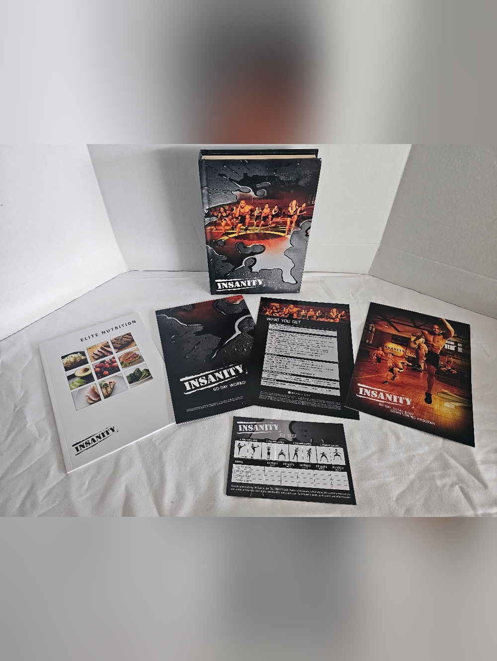 Insanity Workout DVD Set 10 Disc Set in Hardcover Case